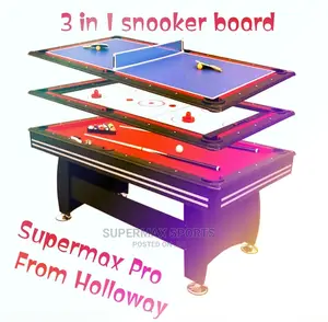 3 in 1 Snooker Table