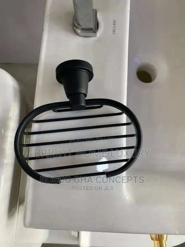 Anti-Rust Soap Dish (Black)