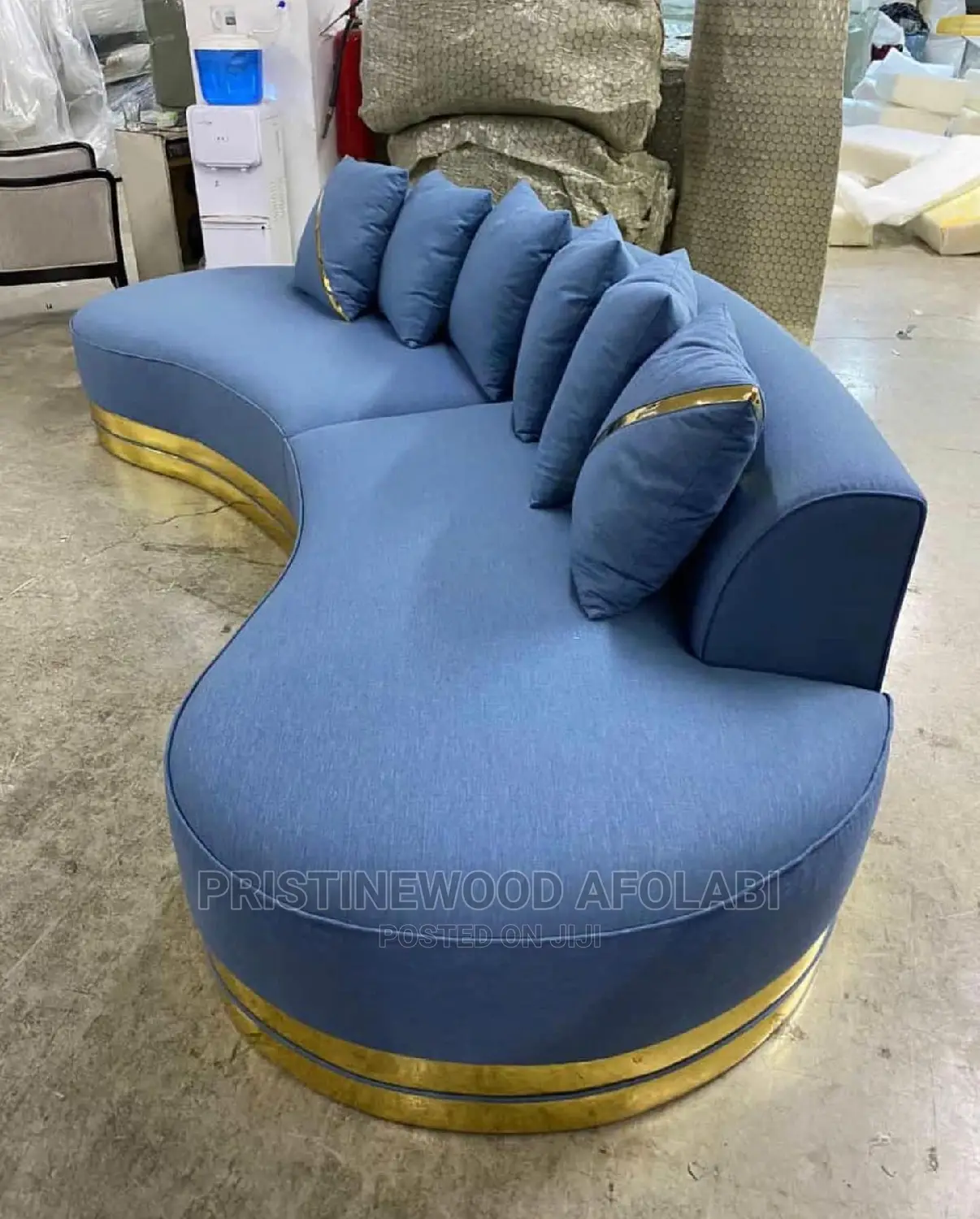 Pristine Wood Sofa 5seater