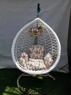 Quality Rattan Made Hanging Indoor / Outdoor Swing Chair.