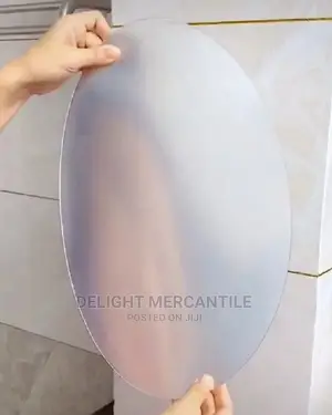 Adhesive Oval Shaped Paper Mirror