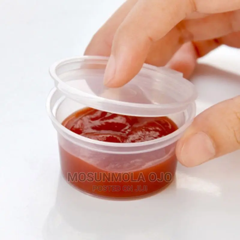 Disposable Sauce Containers With Lids