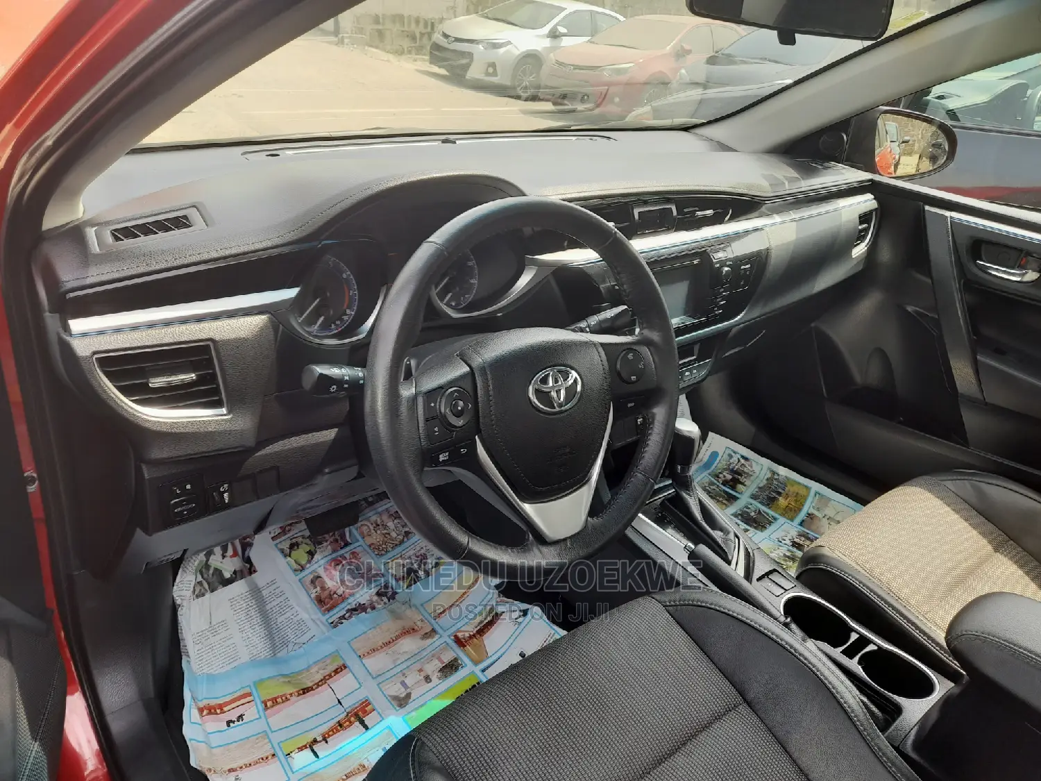 Toyota Corolla 2015 Red