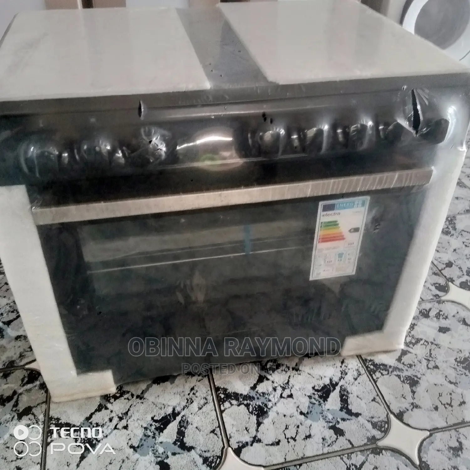 Five Burner Electra Electric Halogen Gas Cooker