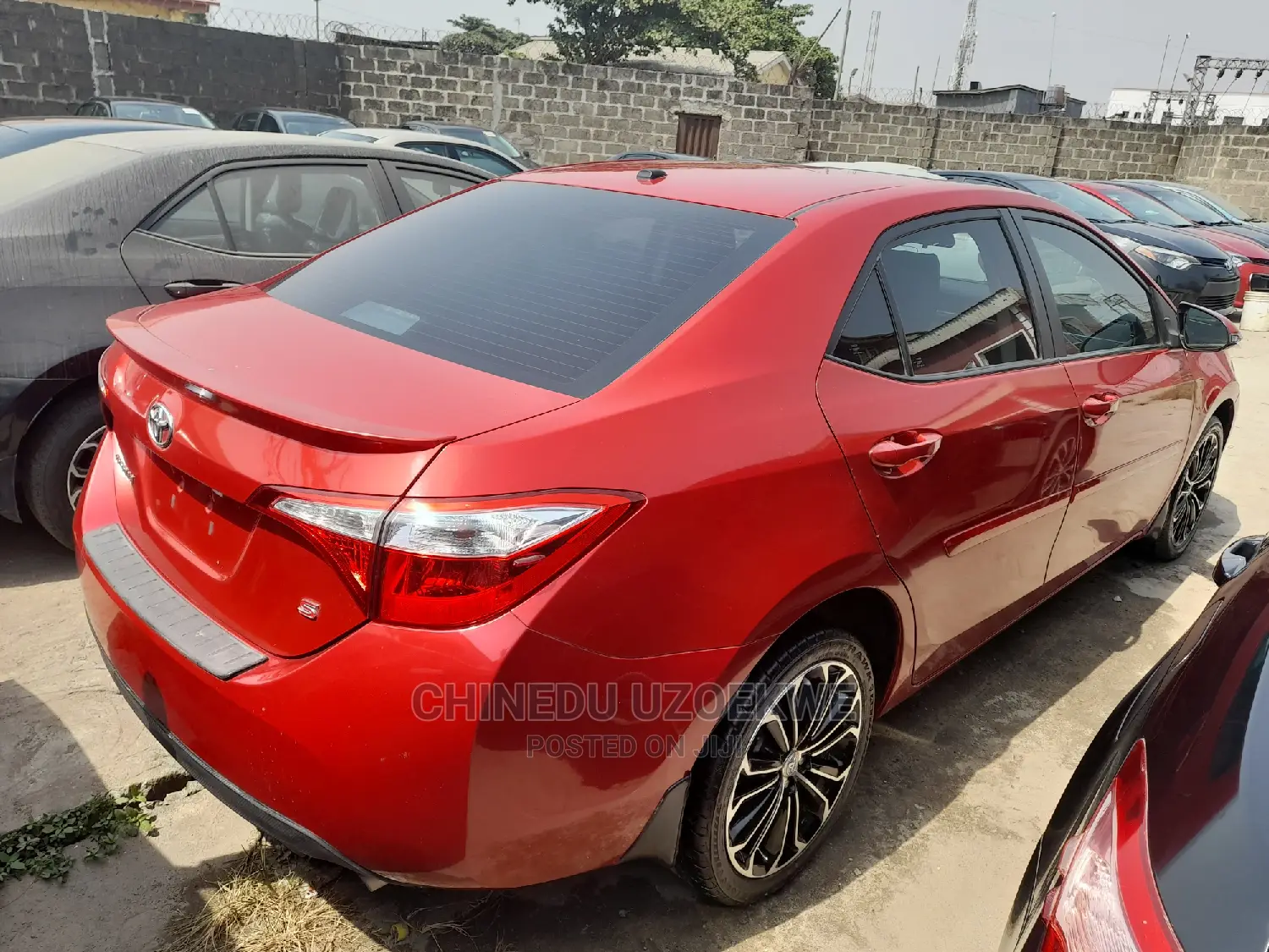 Toyota Corolla 2016 Red
