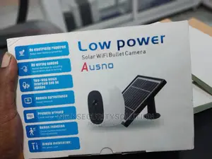 Low Power Solar Wifi Bullet Camera With Battery