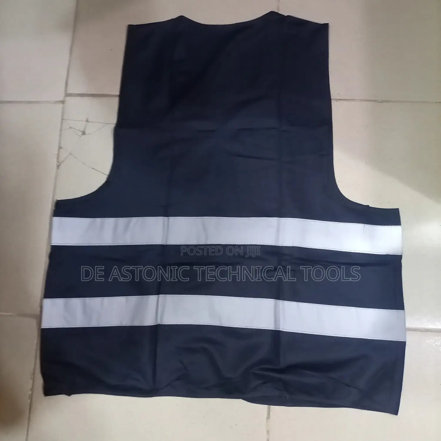Black Reflective Safety Jacket