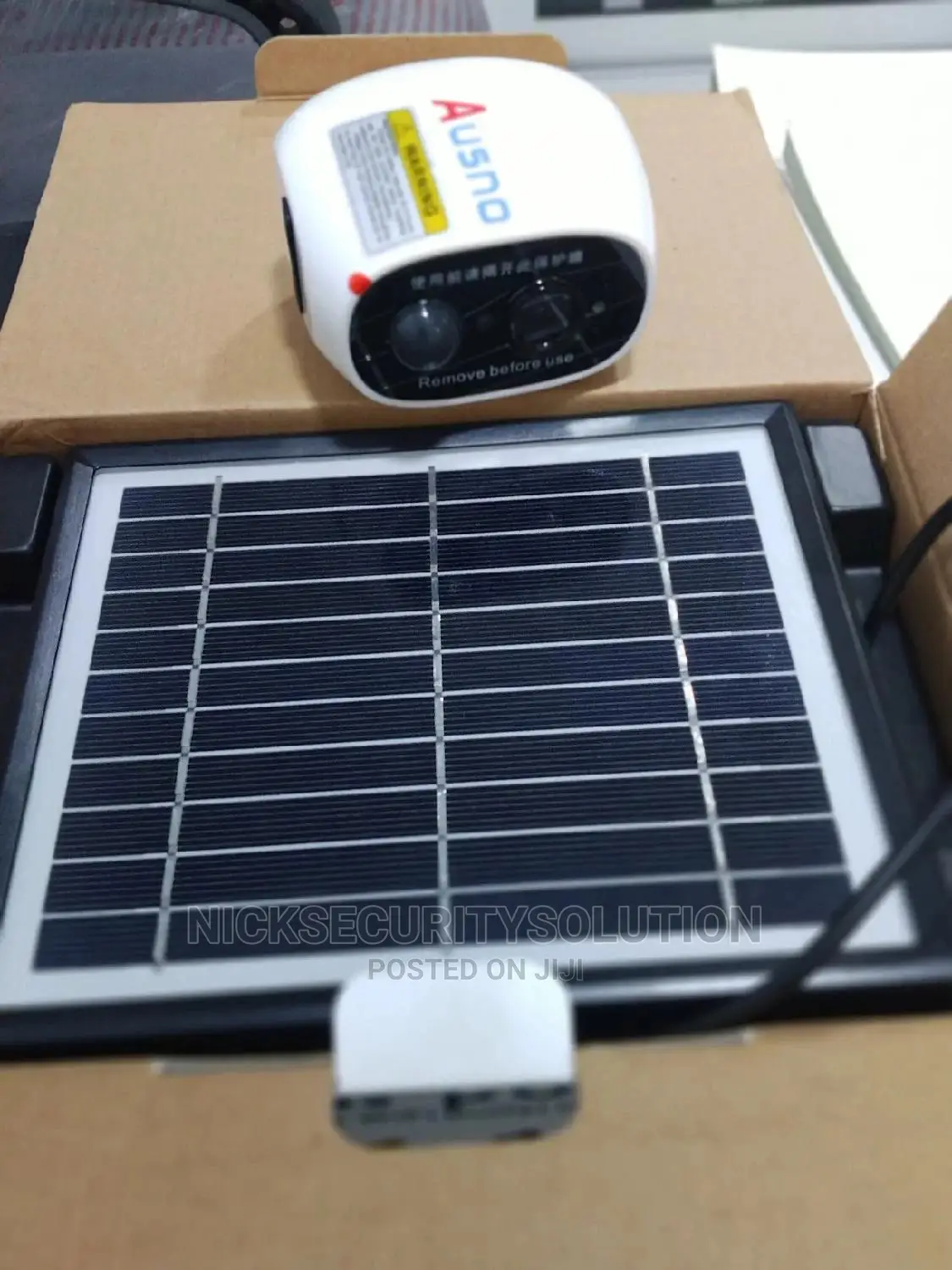 Low Power Solar Wifi Bullet Camera With Battery