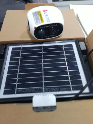 Low Power Solar Wifi Bullet Camera With Battery
