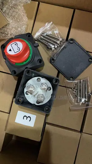 3 Pole and 4 Pole Heavy Duty Battery Cutoff Switch