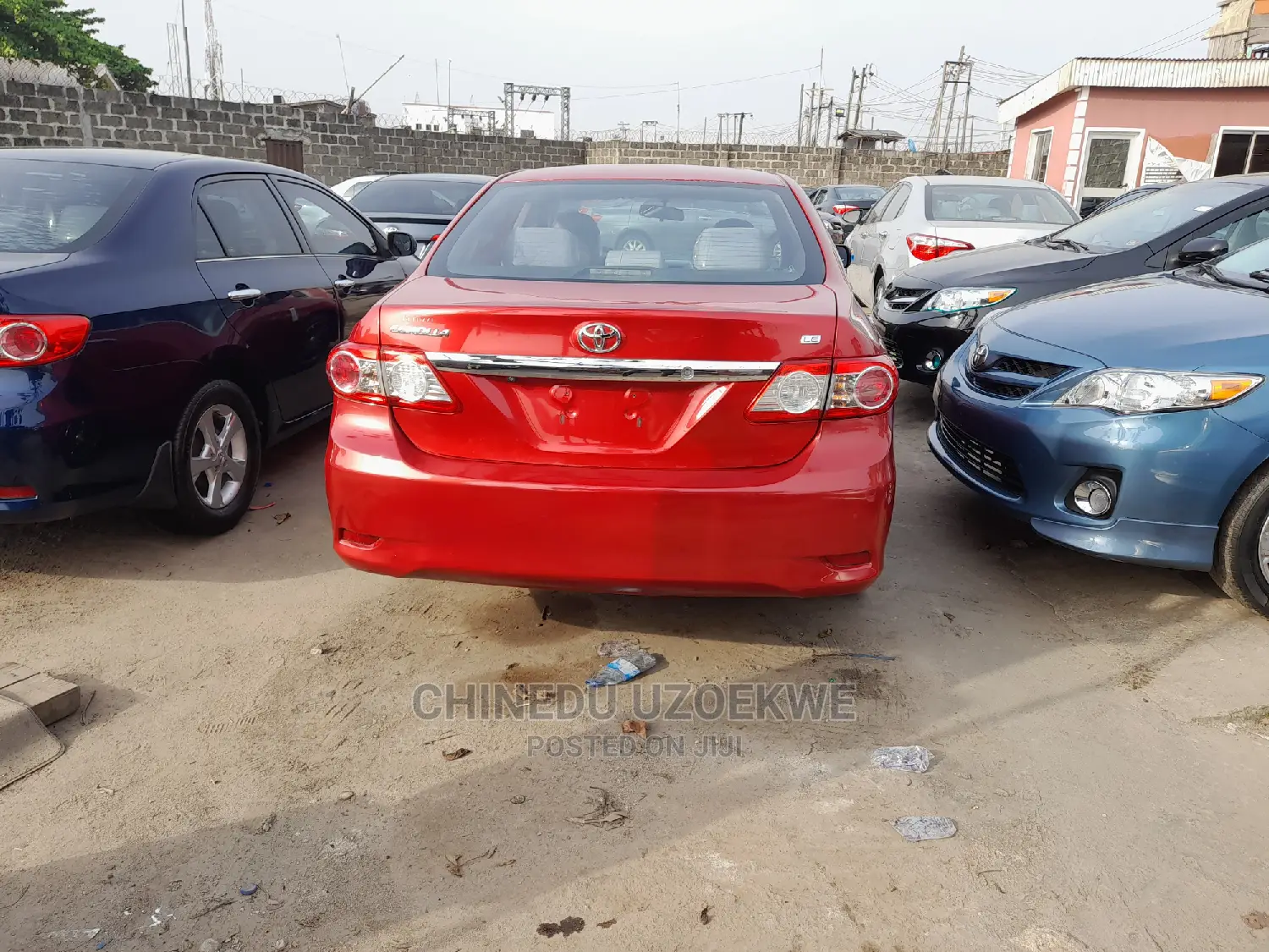 Toyota Corolla 2011 Red