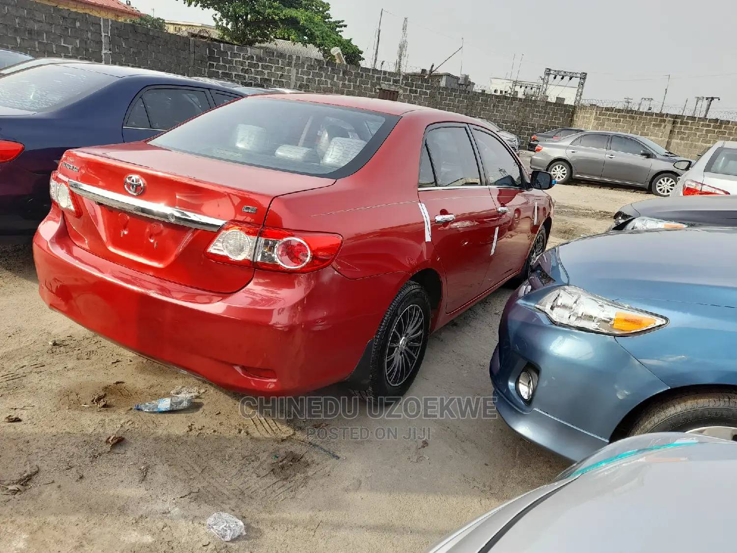Toyota Corolla 2011 Red