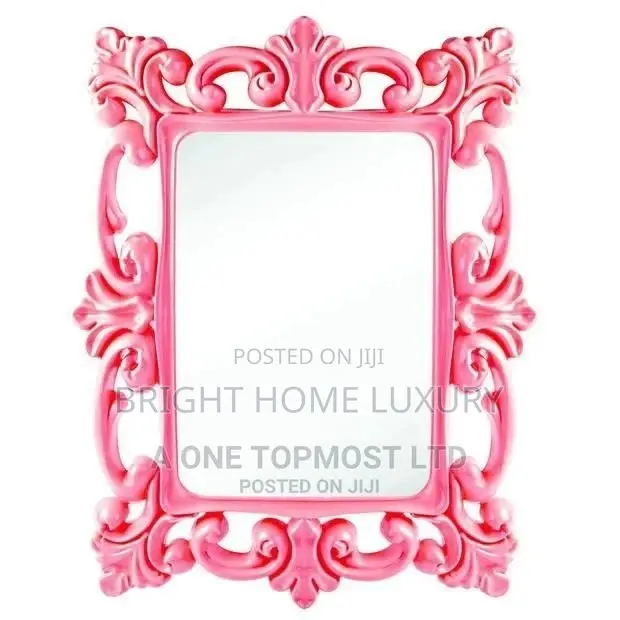 Royal Square Mirror (Pink)