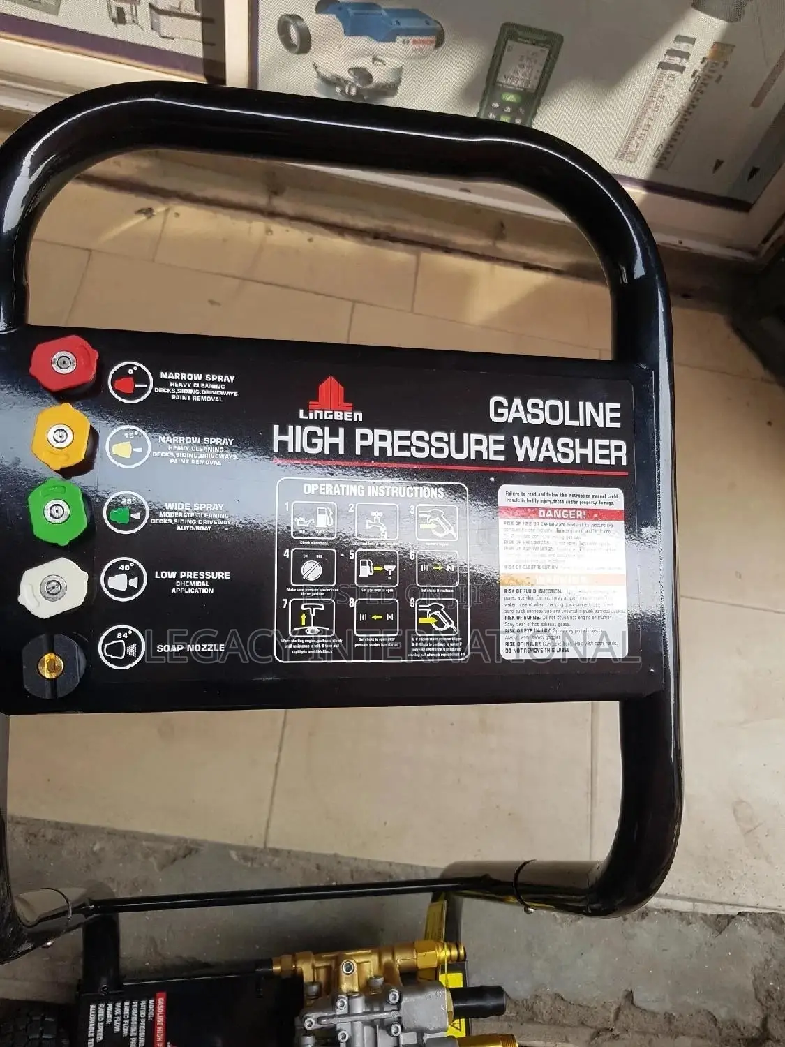 Gasoline Pressure Washer 7hp(Lingben)