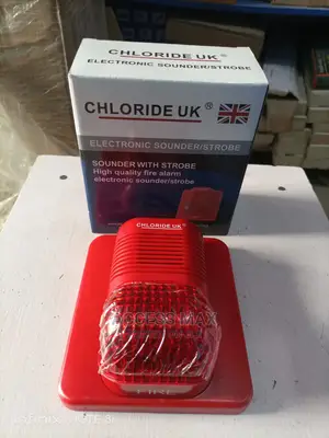 Fire Sounder Siren With Flash Light . Chloride UK