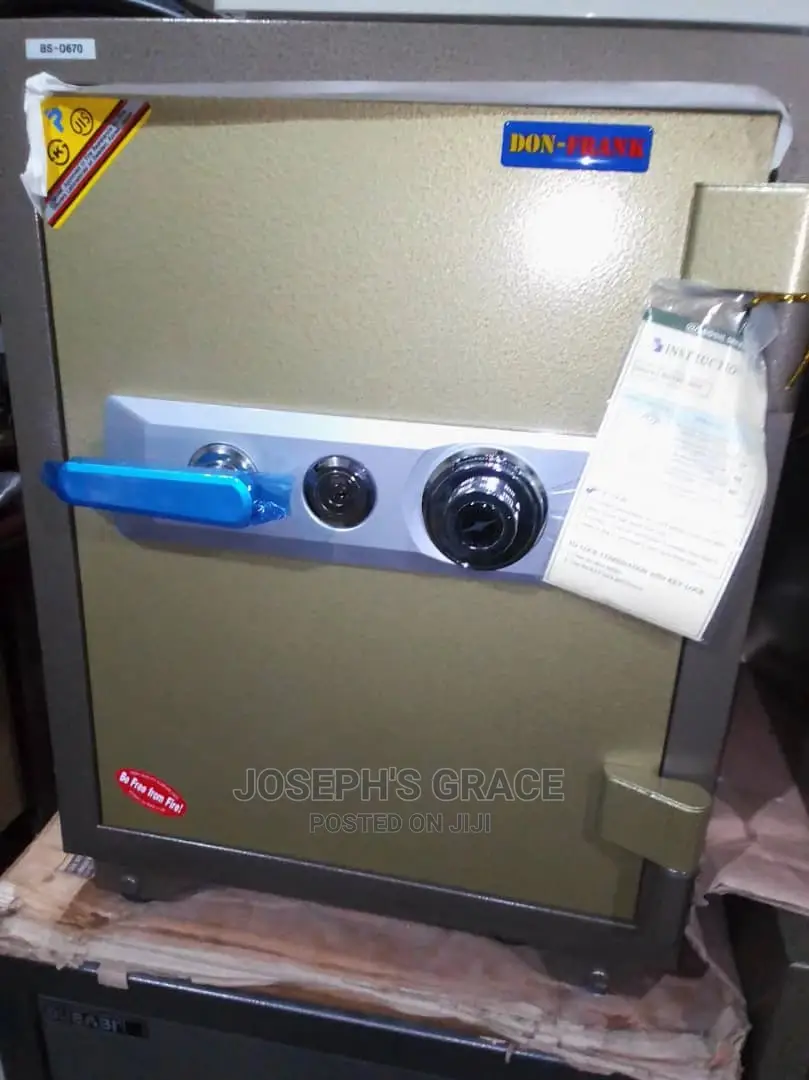 (Manual) Metal Detector Security Fire Proof Safe