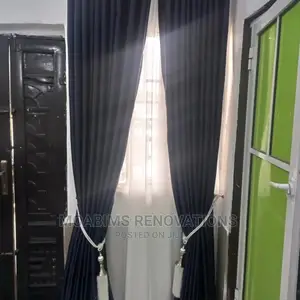Turkish Blackout Navy Curtain