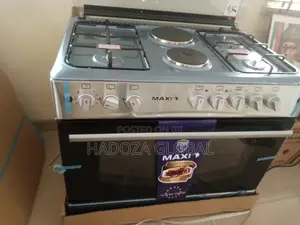 Maxi 60*90 Gas Cooker 4gas+2E Burner With Oven Auto Igniti