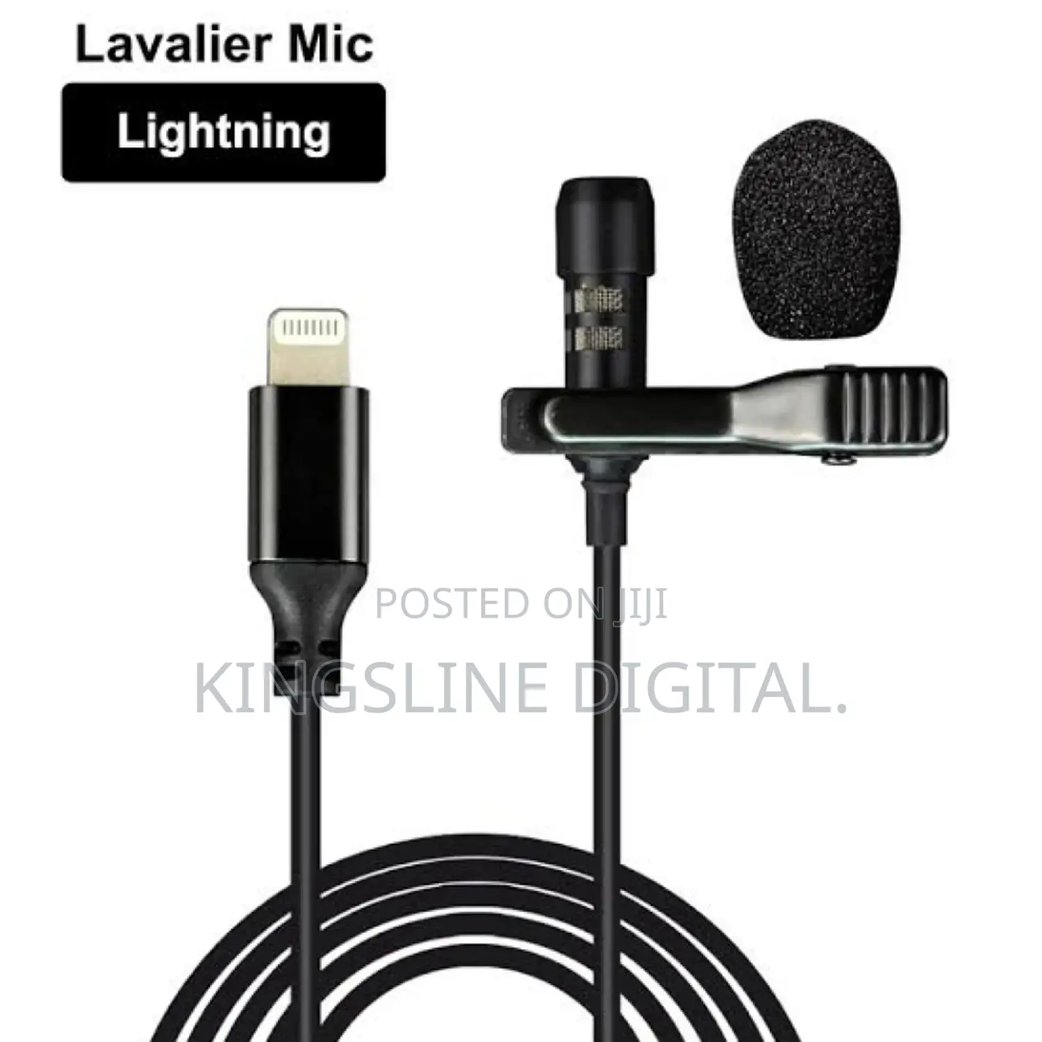 Professional Lavalier Microphone for iPhone