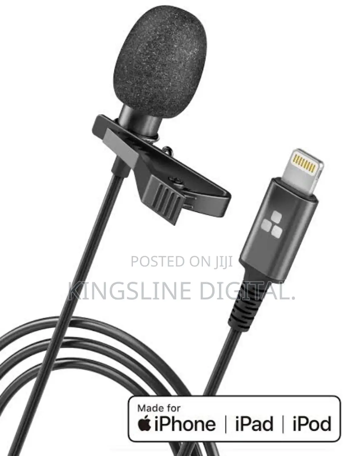 Professional Lavalier Microphone for iPhone