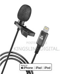Professional Lavalier Microphone for iPhone