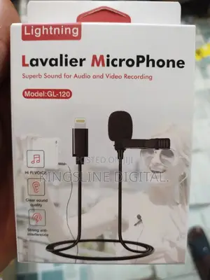 Professional Lavalier Microphone for iPhone