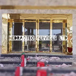 Motion Sensor Gold Door