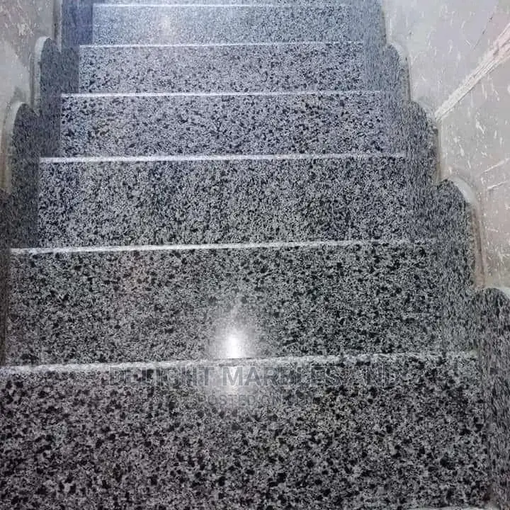 Palatine Black White Staircase