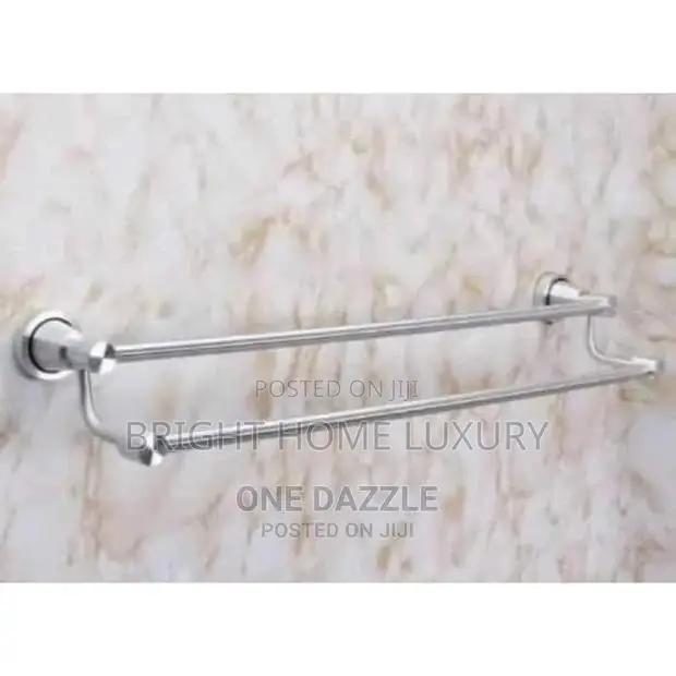 Double Rail Towel Hanger - 60cm
