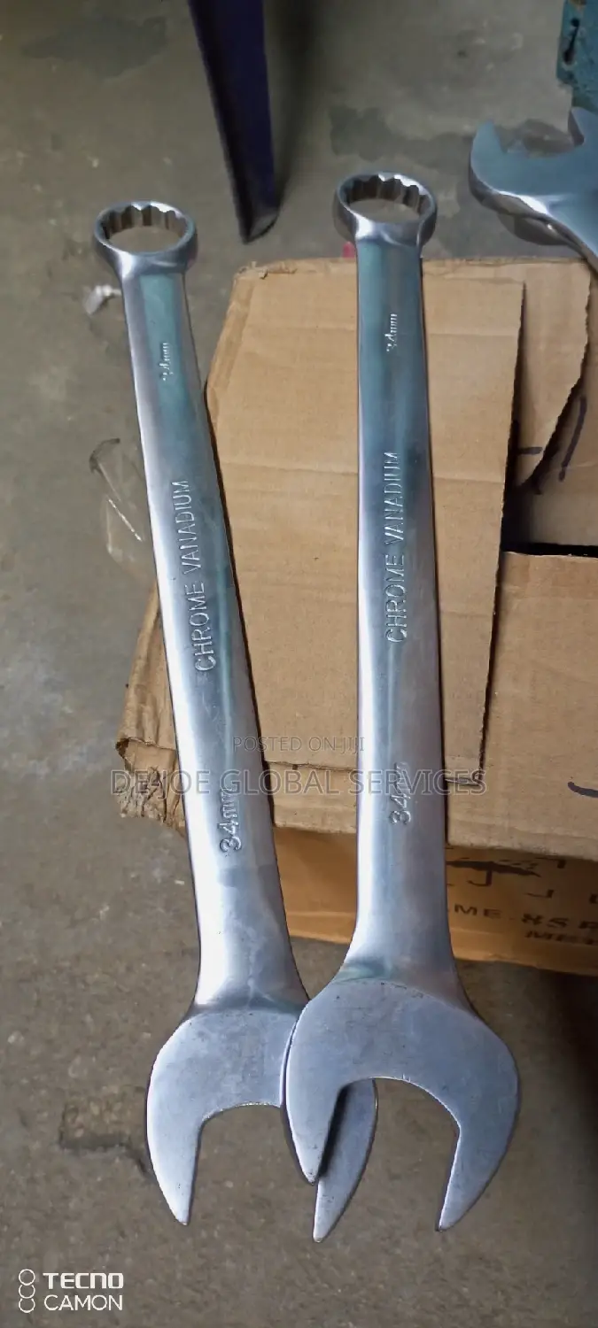 34mm Combination Spanner Available in Stock and Other Sizes