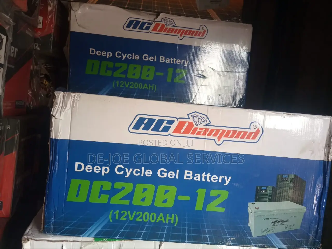 Deep Circle Battery 12v X 200ah