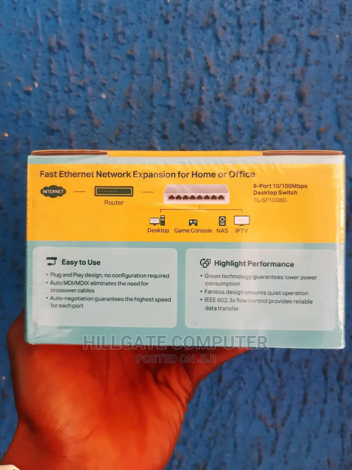 TP-LINK 8 Port Desktop Switch