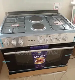 Photo - Maxi Free Standing Gas Cooker- MAXI 60x90 4+2 INOX