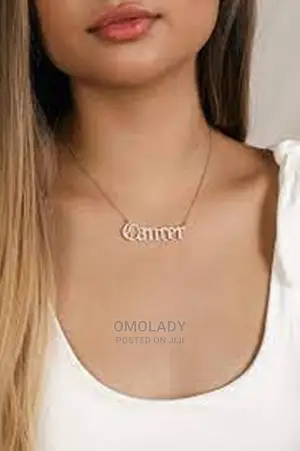 Zodiac Sign Gold Necklace - Libra