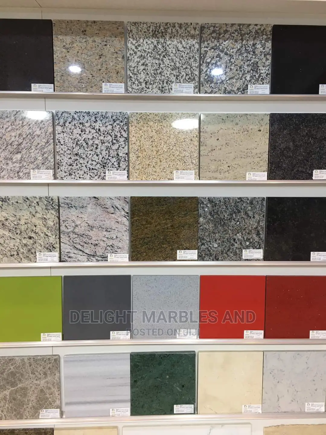All Imported Granites and Marbles Tiles