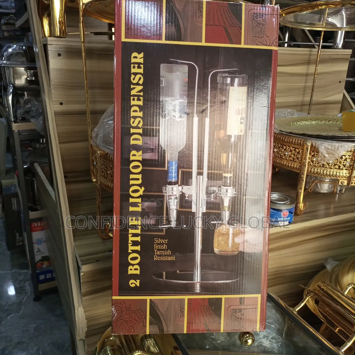 2 Bottles Wine/ Liquid Dispenser