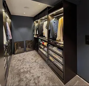 Pristine Wood Working Closet