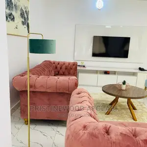 Luxury 7 Seater Living Room Leather Fabric Sofa Chair.