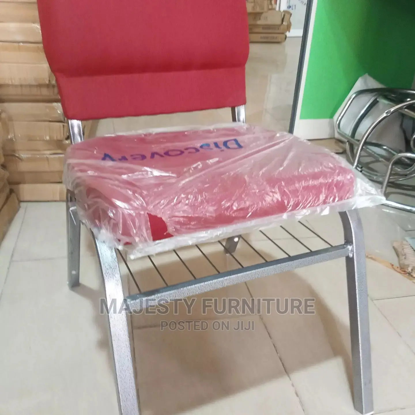 Red Church Chair