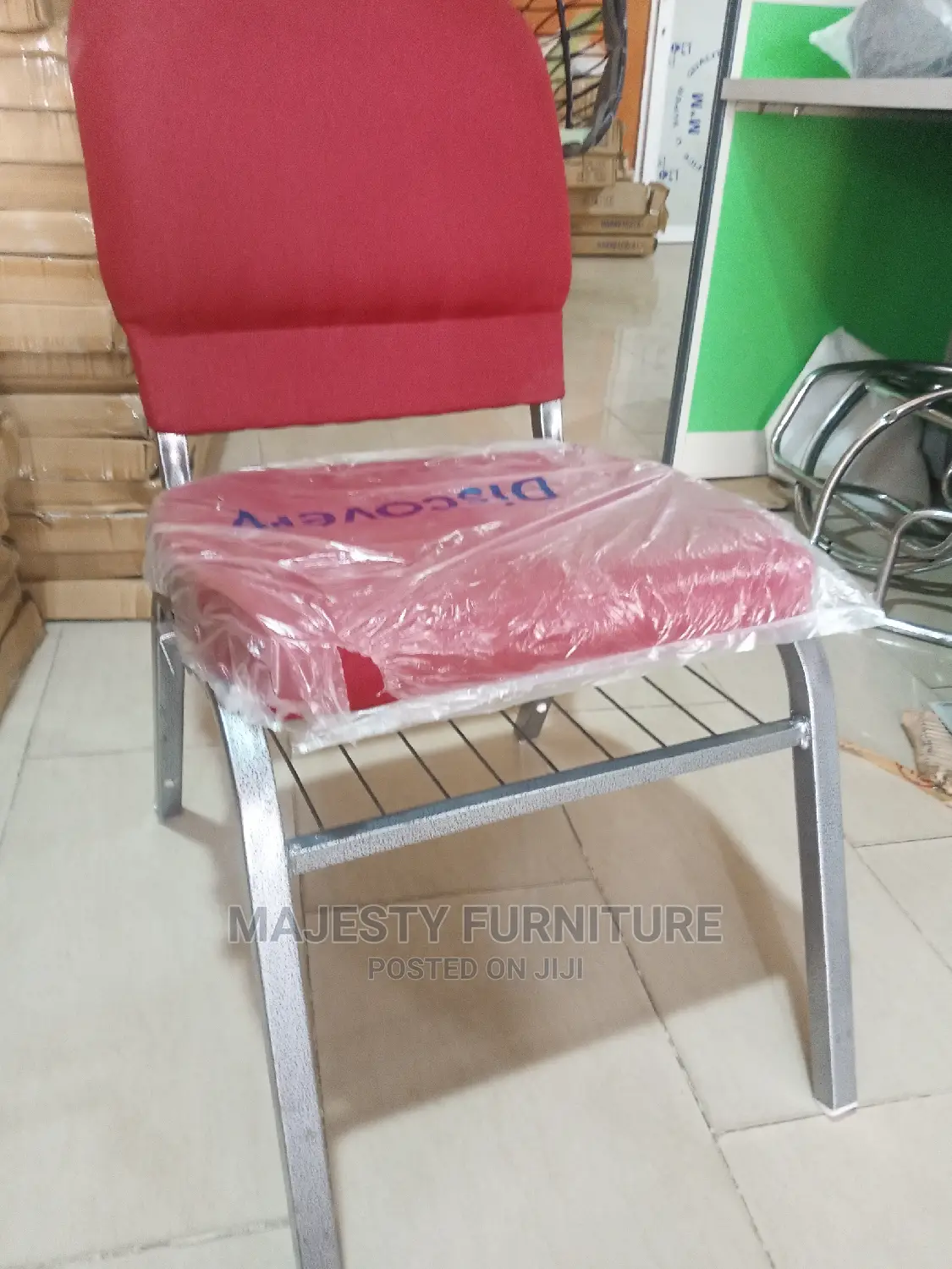 Red Church Chair