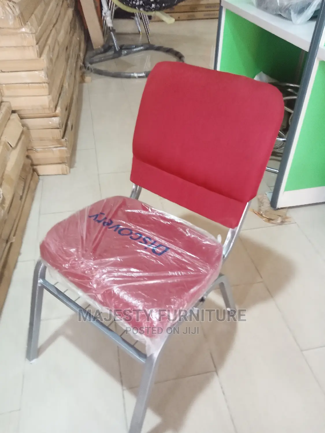 Red Church Chair