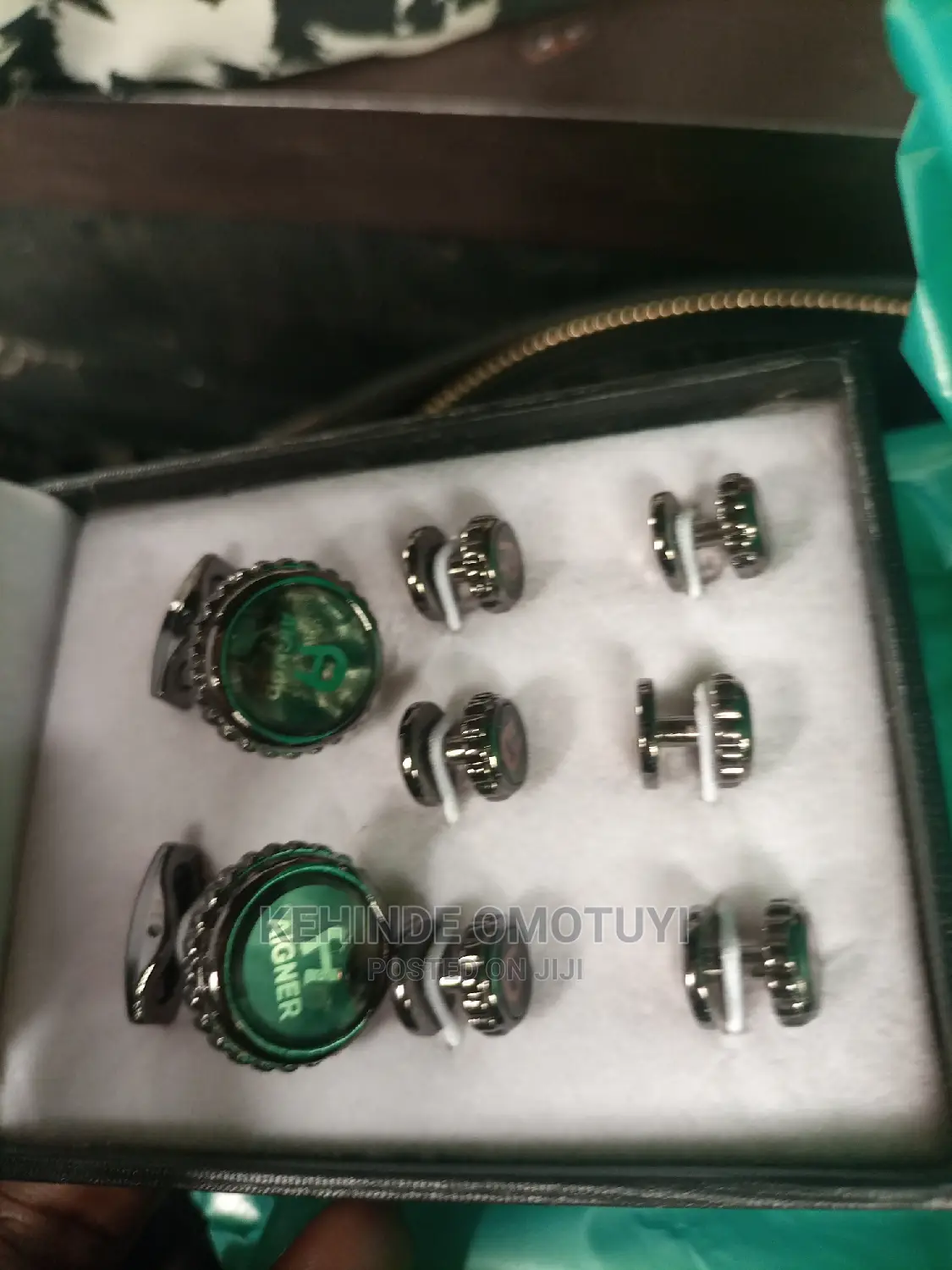 Cufflinks and Button