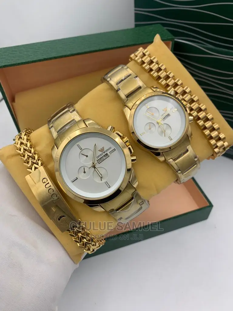 Couples Non Tarnished Wristwatch