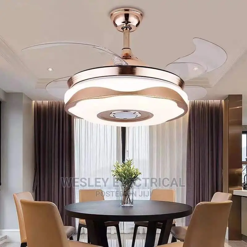 Fan Chandelier With Bluetooth Mp3