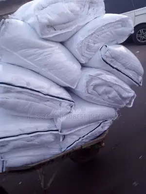 PURE COTTON WHITE (Double Fibre Duvets With Bedsheet)King.