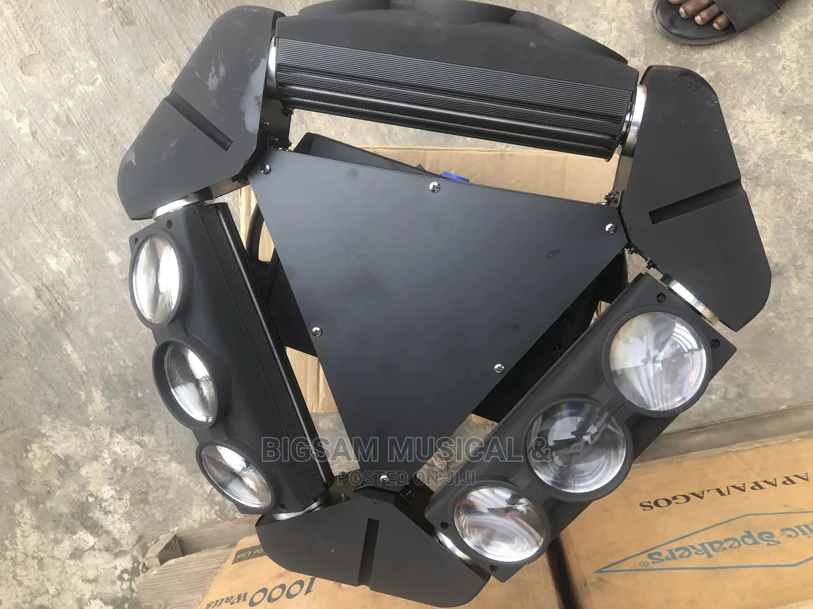4in1 LED Spider Moving Head