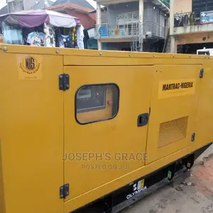 60kva Mantrac (Eco Plus) Sound Proof Generator (Germany)