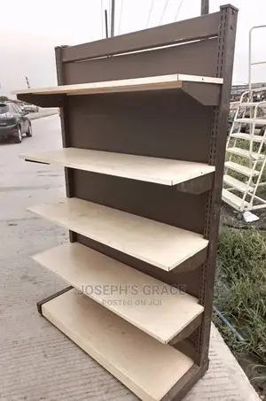 4ft/6ft Single Side Metal Shelve (2.5mm) Tokunbo