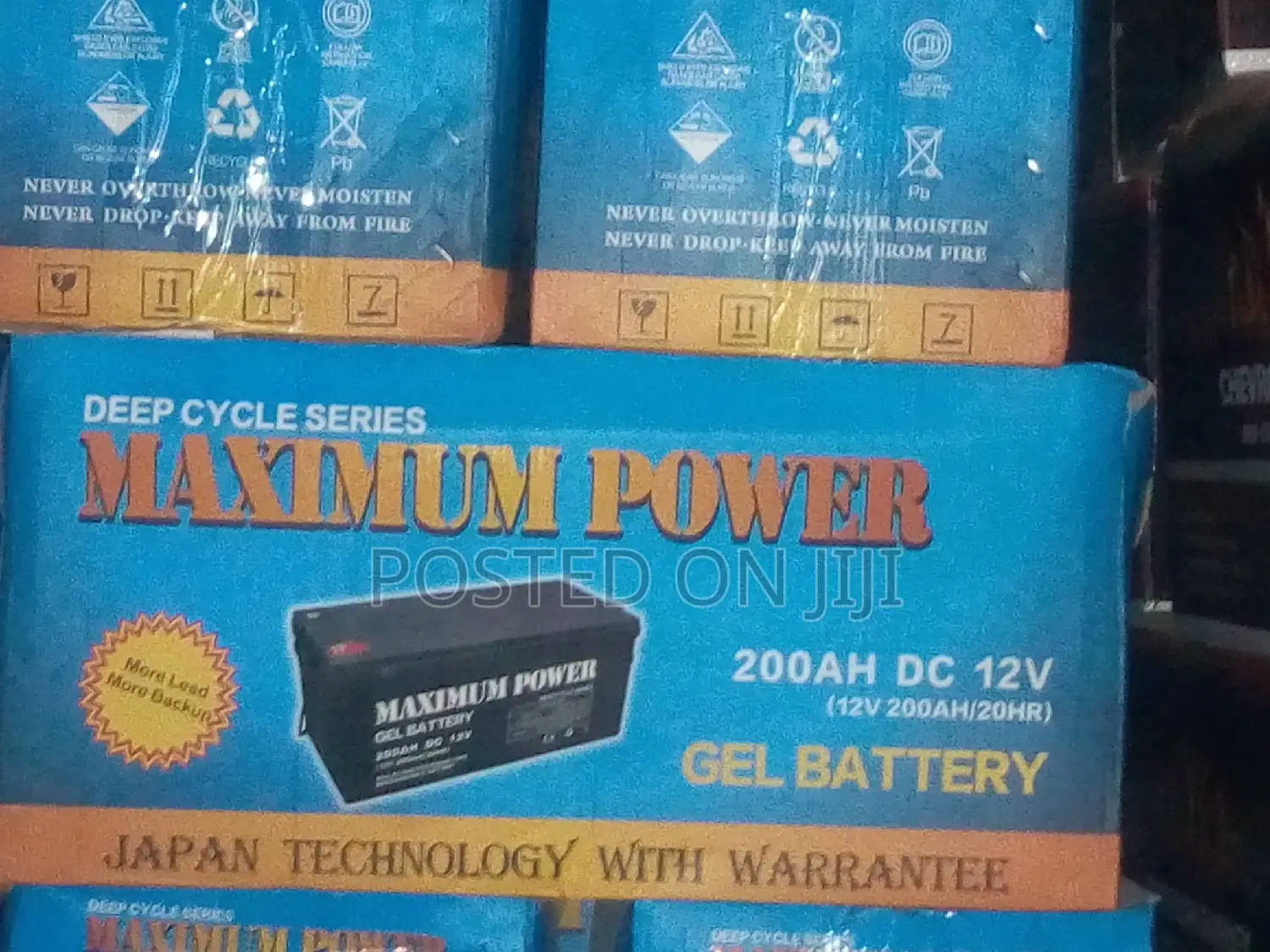 Maximum Power 12v/200ah Deep Cycle Battery