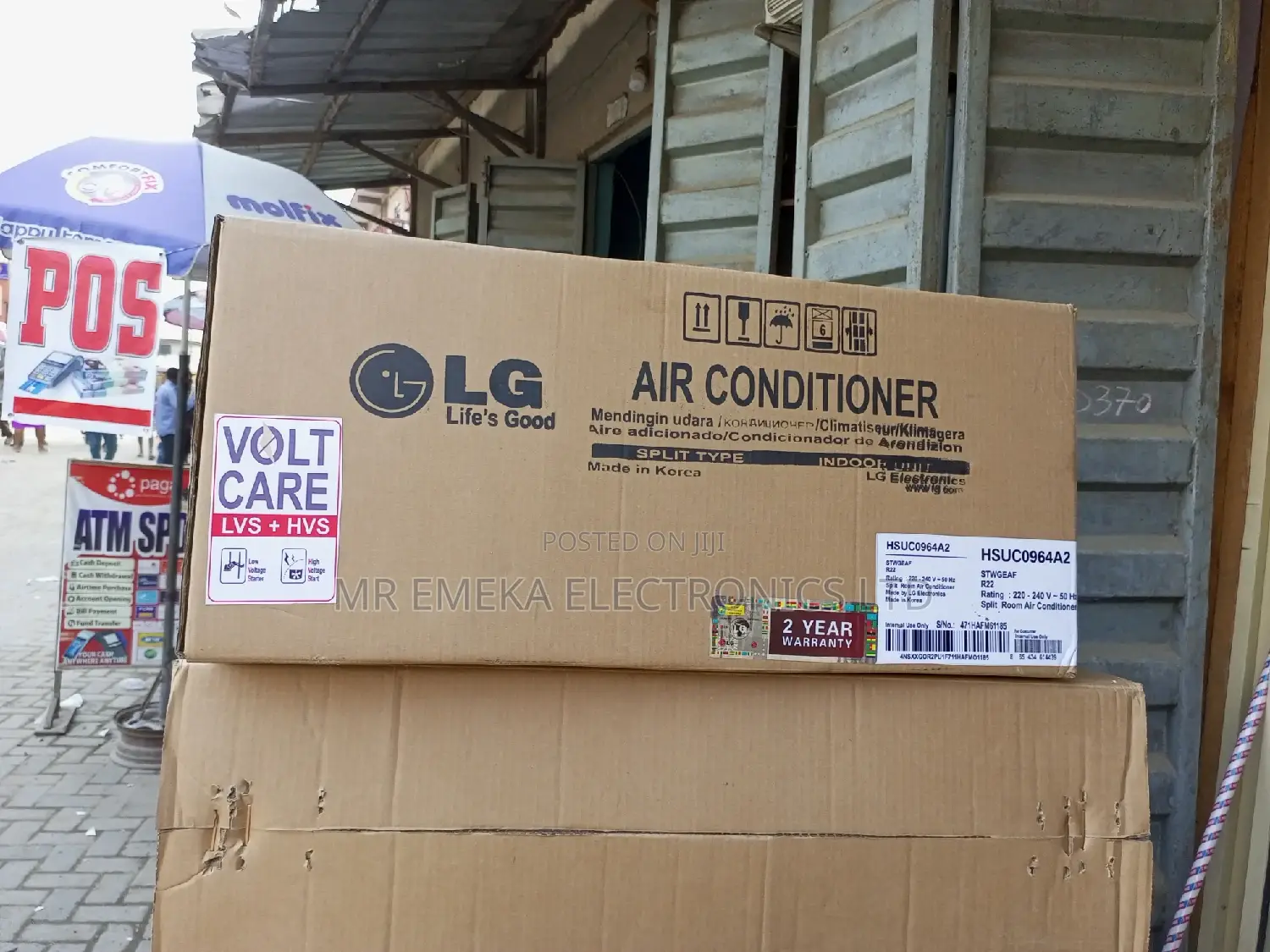 LG 1hp Split Unit 100 Copper
